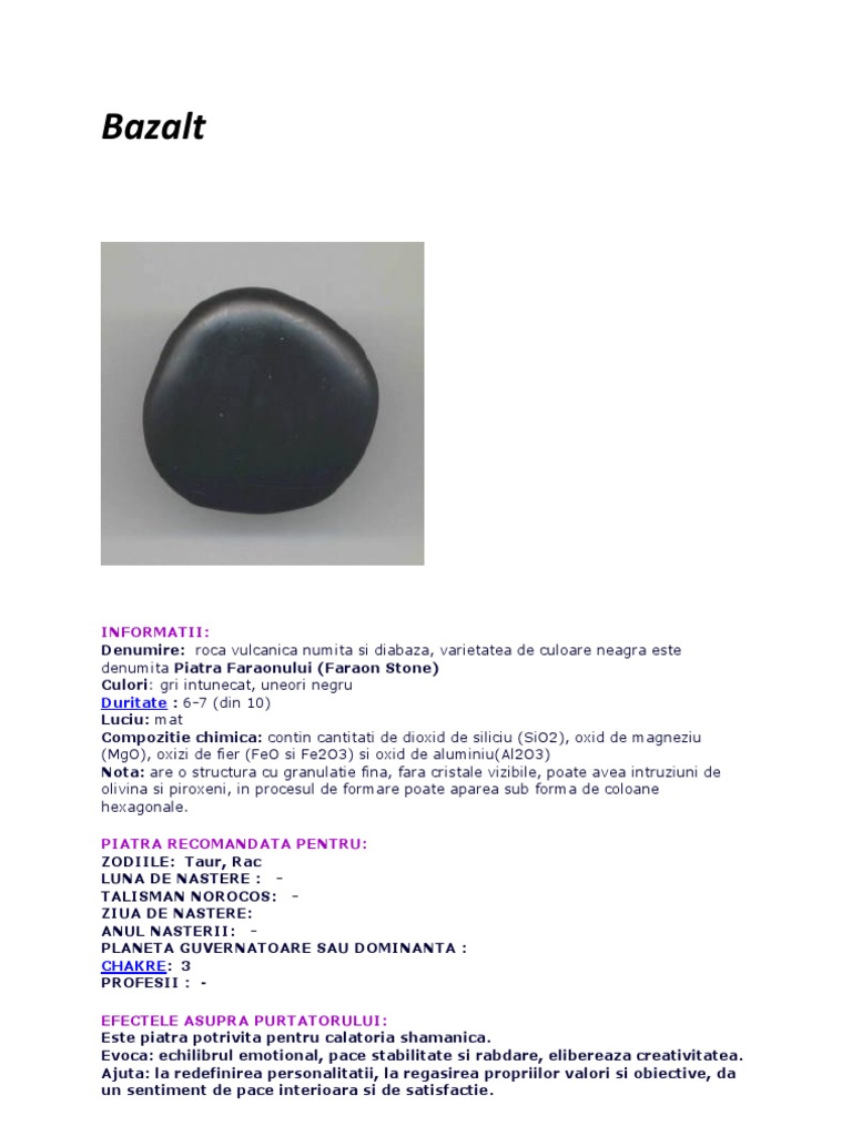 BAZALT | PDF