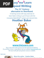 Download How to Speed Write by vbarwg SN120673191 doc pdf