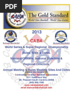 Download CABA Rules - 2013 by CABA SN120675944 doc pdf