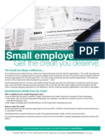 Small Employer?: Get The Credit You Deserve