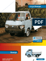 Katalóg úžitkového vozidla Piaggio Quargo MY 2009 en