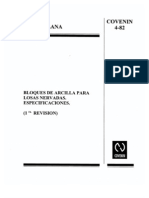 Bloques de Arcilla para Losas Nervada