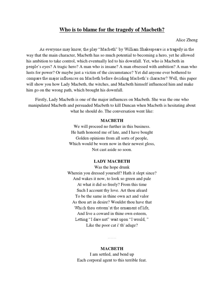 Macbeth essay topics pdf picture