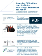 Equalities Framework - Accessible Summary