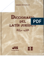 Diccionario de latín jurídico de Nelson Nicoiello