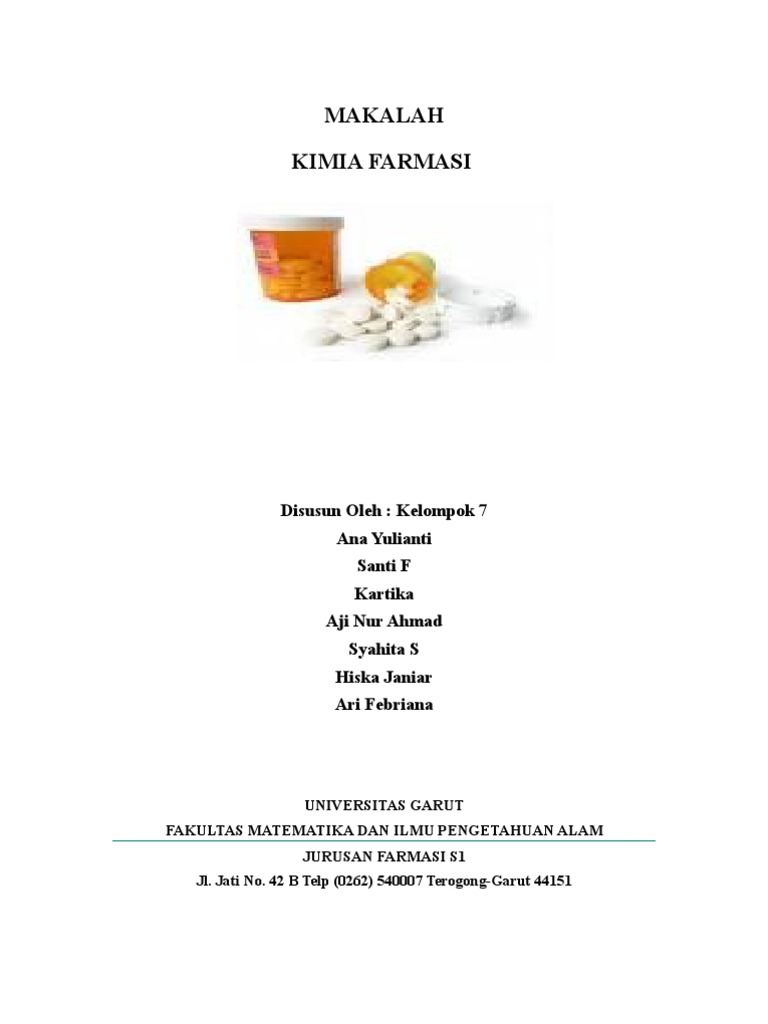 kimia farmasi kimia farmasi
