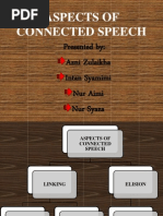 Aspects of Connected Speech