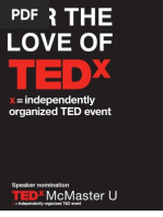 Download TEDx McMaster U Speaker Application by Rebecca McDougall SN120733276 doc pdf