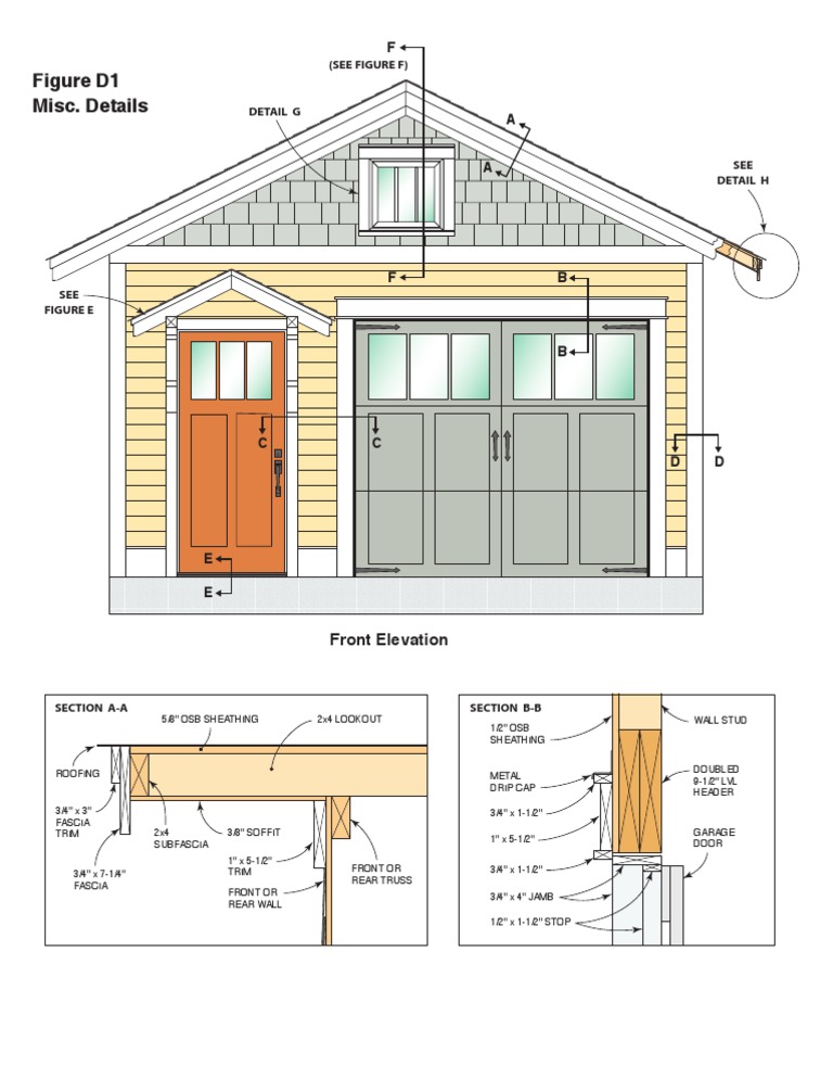 Detailed Shed Construction Plans | PDF