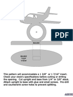 Small Plane Mini-clock