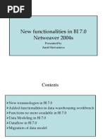 New Functionalities in BI 7.0 Netweaver 2004s: Presented by Amit Shrivastava