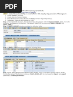 Abap Step by Step Bapi