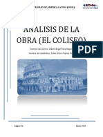 Análisis Del Coliseo Romano