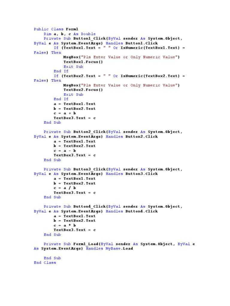 Pls Enter Value or Only Numeric Value" PDF