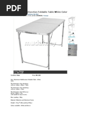 Foldable Table