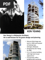 Ken Yeang's Architecture Style