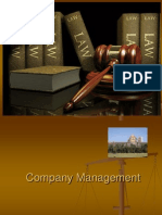 Company Management Ppt