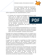 #Notadeprensa Día de Los Consejos Locales