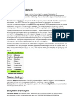 Paramecium Caudatum: Fission (Biology)