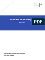 infobroker.de Servicesystem Handbuch & Manual