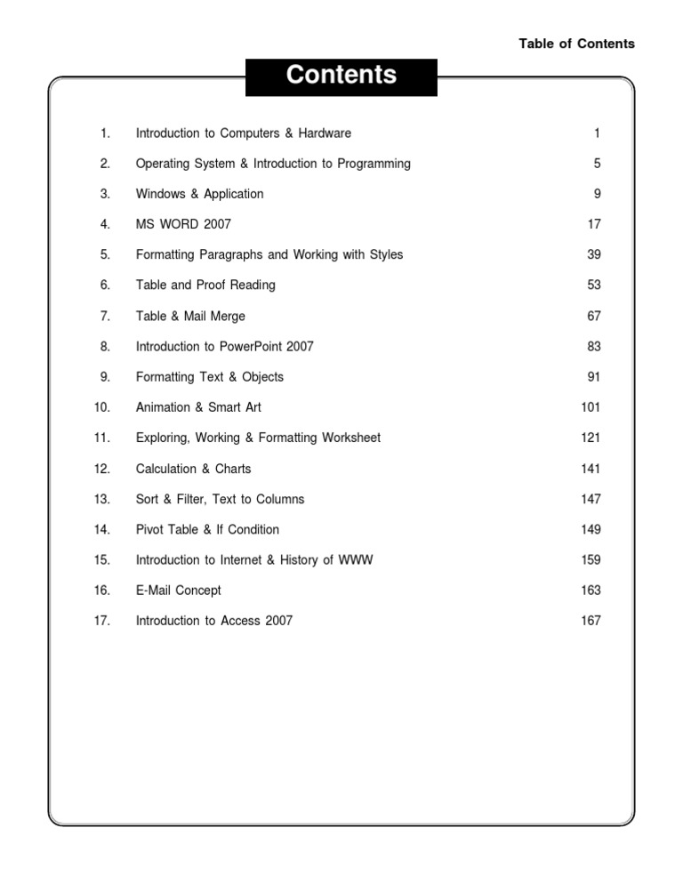 Ms Office | PDF | Art | Computers