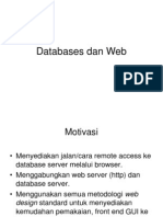 Database and Web