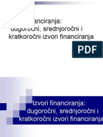 Izvori Financiranja