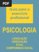Manual de atuação do psicólogo