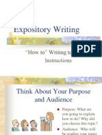 Expository English Writing