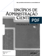 Princípios Da Administração Científica