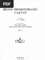 A.A. Vasiliev - Bizans İmparatorluğu Tarihi Cilt I