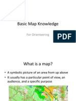 Basic Map Knowledge: For Orienteering