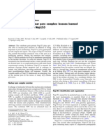 Versatility at The Nuclear Pore Complex: Lessons Learned From The Nucleoporin Nup153.