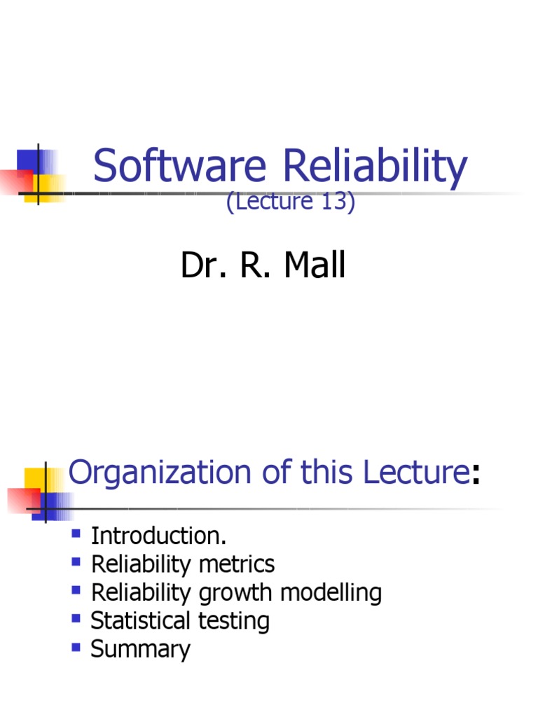 rajib-mall-lecture-notes-pdf-reliability-engineering-software-quality