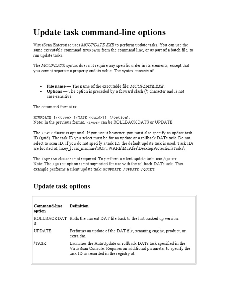 Mcafee Agent Linux Command Line – BPJN