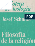 Schmitz, Josef - Filosofia de La Religion[1]