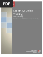 SAP HAna