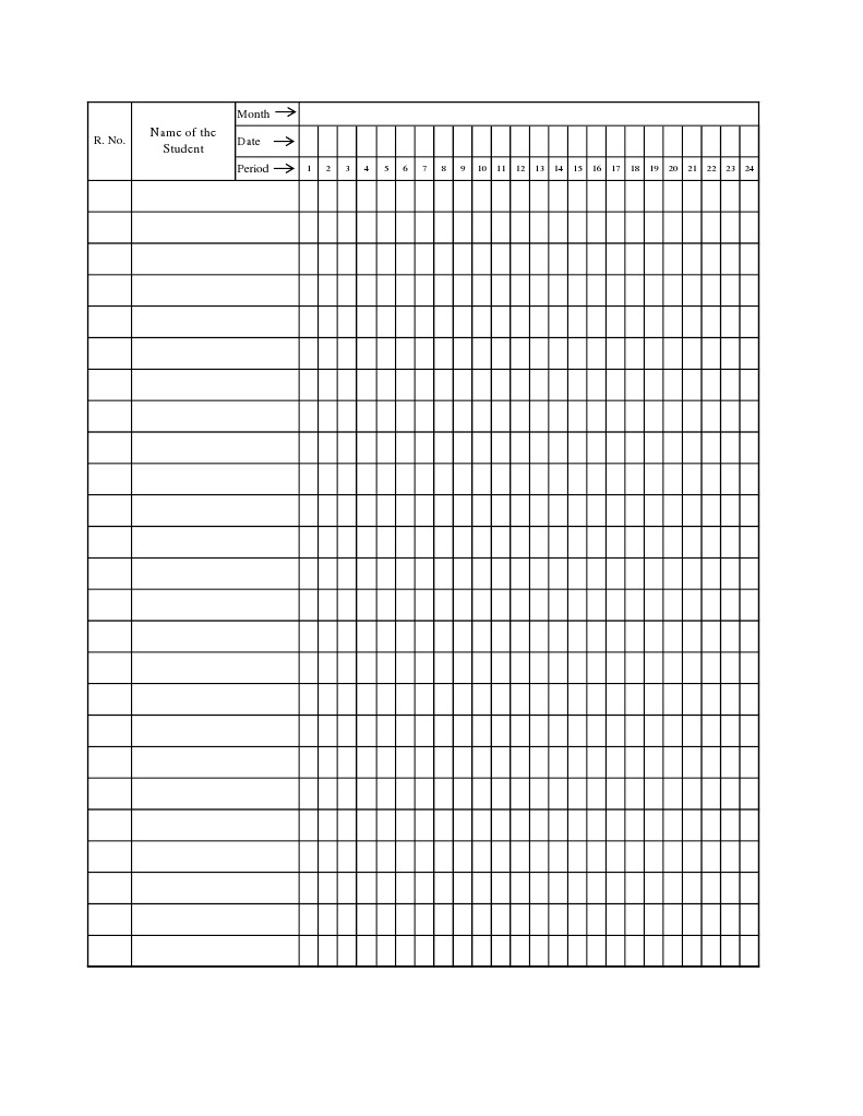 Student Attendance and Test Records | PDF