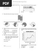 NY 4th Grade Math Sample Exam