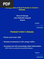 Managment of Anal Fistula in Crohn Disease