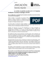 Las Personas Sordas Ya Pueden Acceder Al 1-1-2 Canarias Mediante El Sistema Tecnológico SOMU