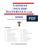 Business English Materials: Adidas
