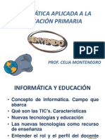 Informática Aplicada A La Educación Primaria.