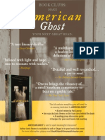 AMERICAN GHOST: A Guide For Book Clubs and Reading Groups
