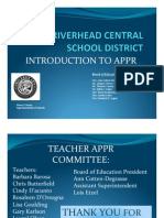 Riverhead School District's APPR Plan Presentation, Released Jan. 17, 2013