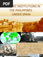 Download ECONOMIC INSTITUTIONS IN THE PHILIPPINES UNDER SPAIN by mocacha SN120881804 doc pdf