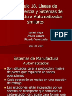 Líneas de Transferencia y Sistemas de Manufactura Automatizados similares