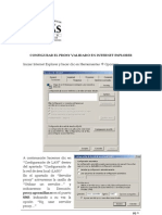 Como configurar Internet Explorer para proxy validado.pdf