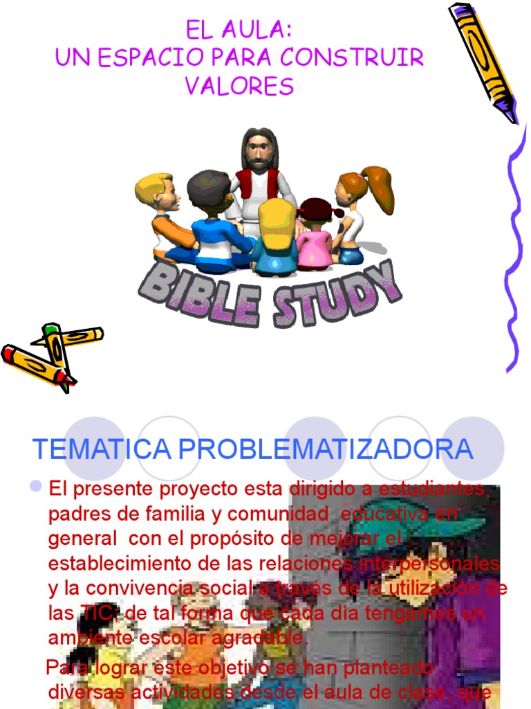 Fomento de Valores en el Aula | PDF | Salón de clases | Familia