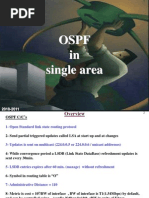 Ospf in Single Area